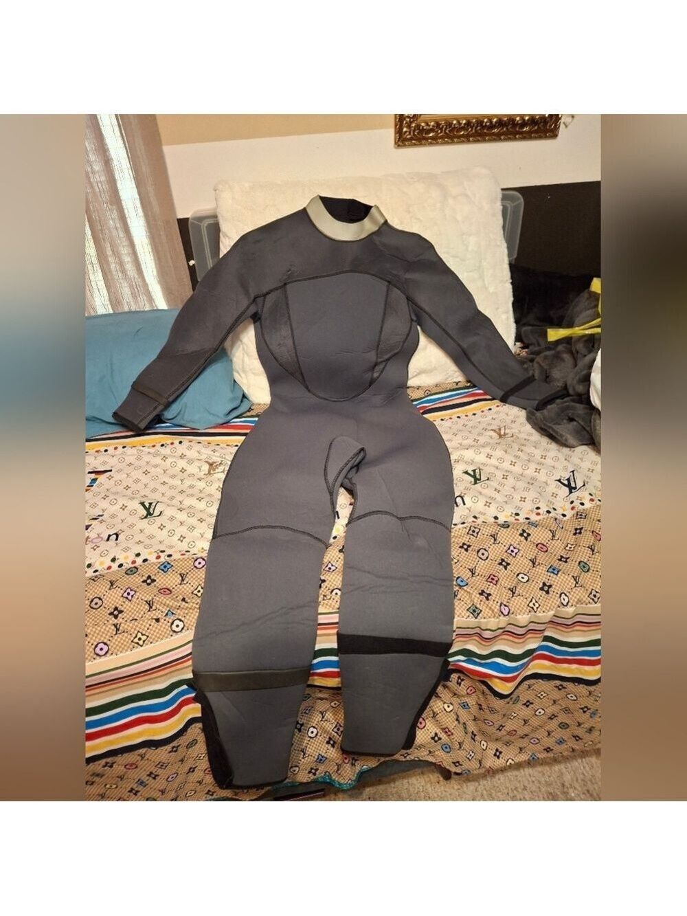 Wet suit Gray Women's sz L 9